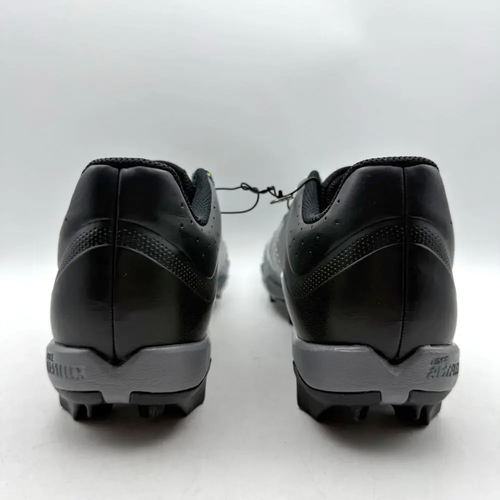 Nike Womens Hyperdiamond 4 Keystone Softball Cleats US 11 Black Grey CZ5918 NWOB